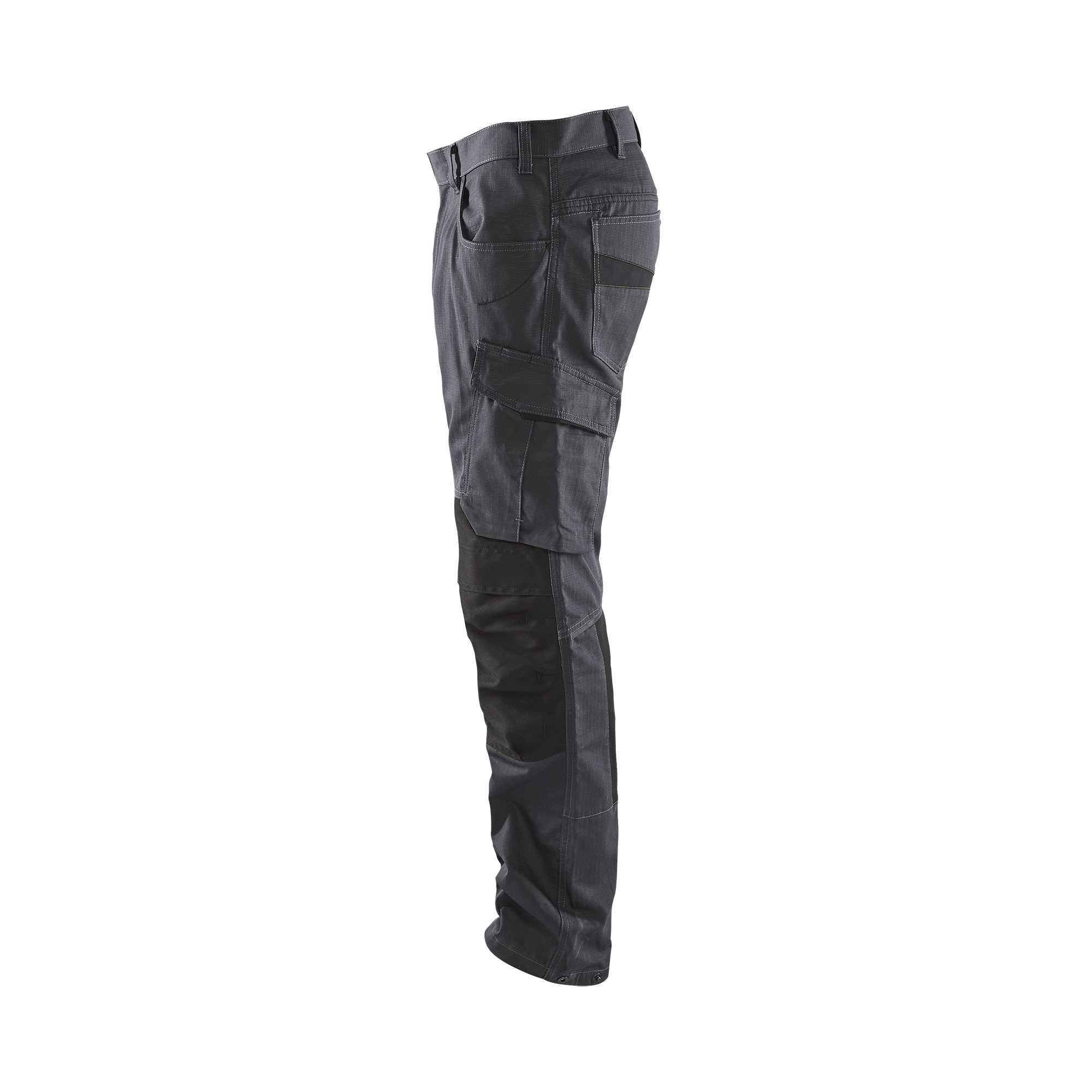 BLAKLADER 14951330 | Service Trousers with Stretch Work Trousers Men - Ripstop Fabric